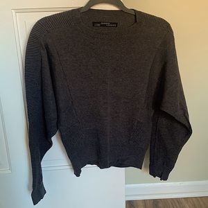 All Saints grey cotton sweater size 8